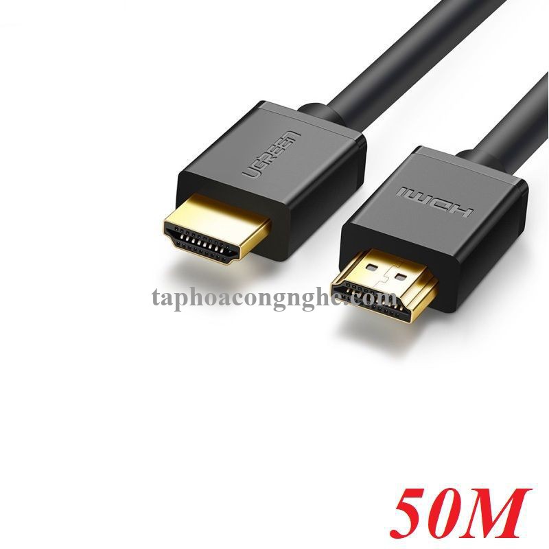 Ugreen 50765 50m Cáp dữ liệu HDMI 1.4 có chipset truyền âm thanh hình ảnh HD104 30050765